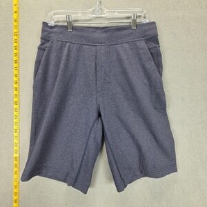 Lululemon Shorts Mens M Gray At Ease Drawstring Pockets Gym